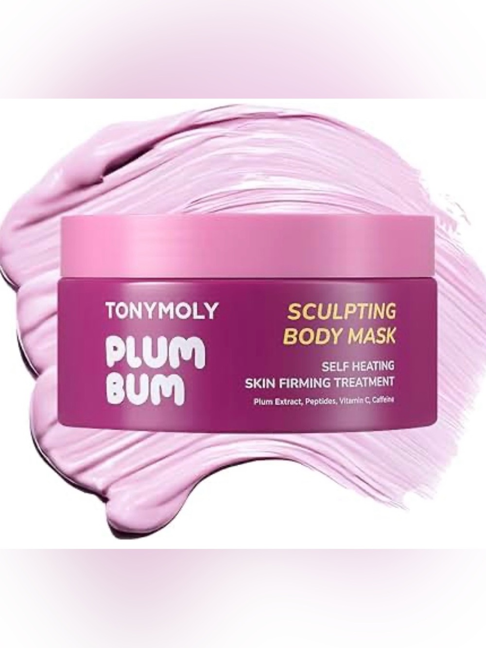 TONYMOLY Plum Bum Sculpting Body Mask - Pink